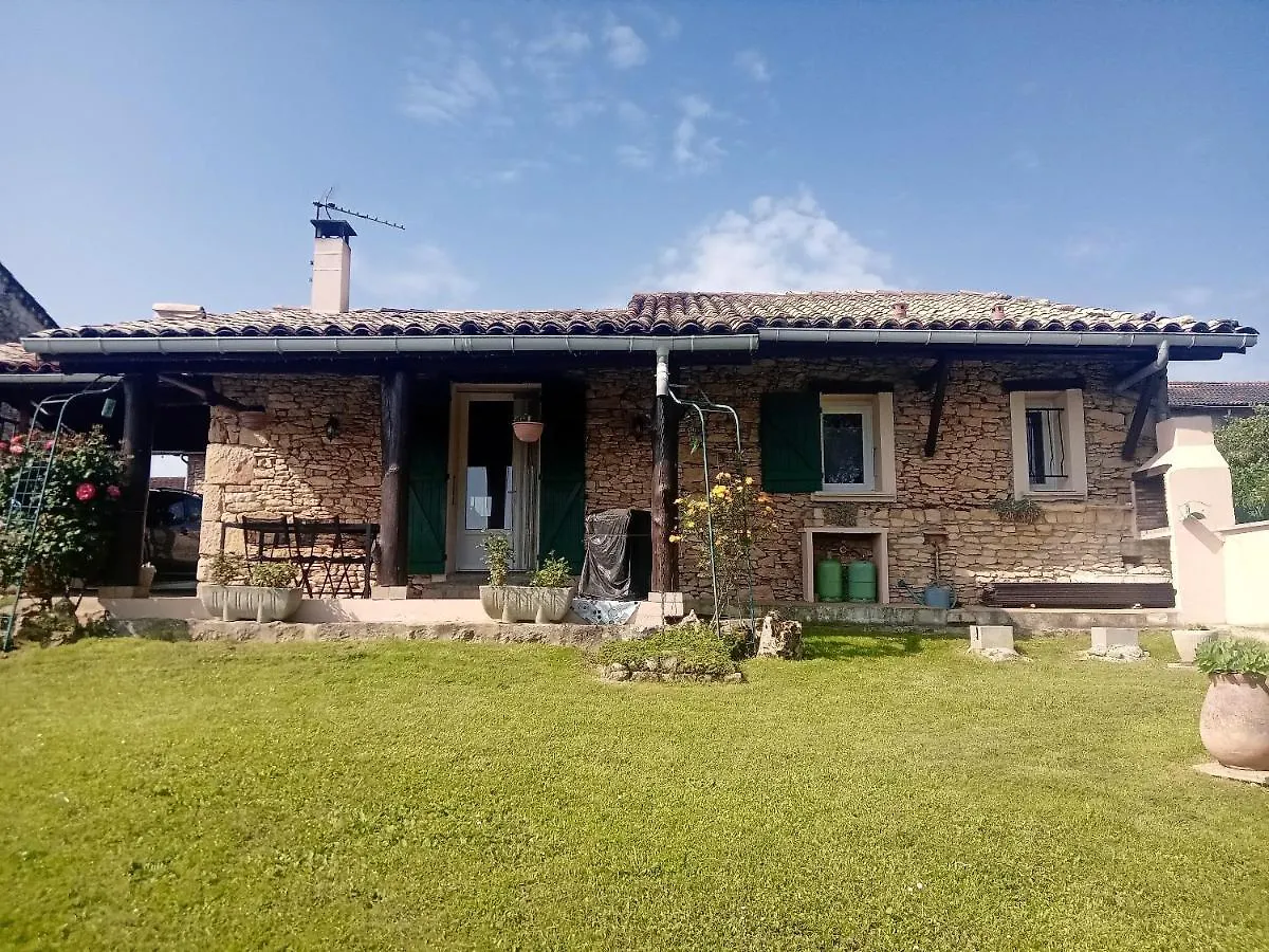 Maison De Charme A Arnaud-Guilhem Avec Vue Sur La Montagne